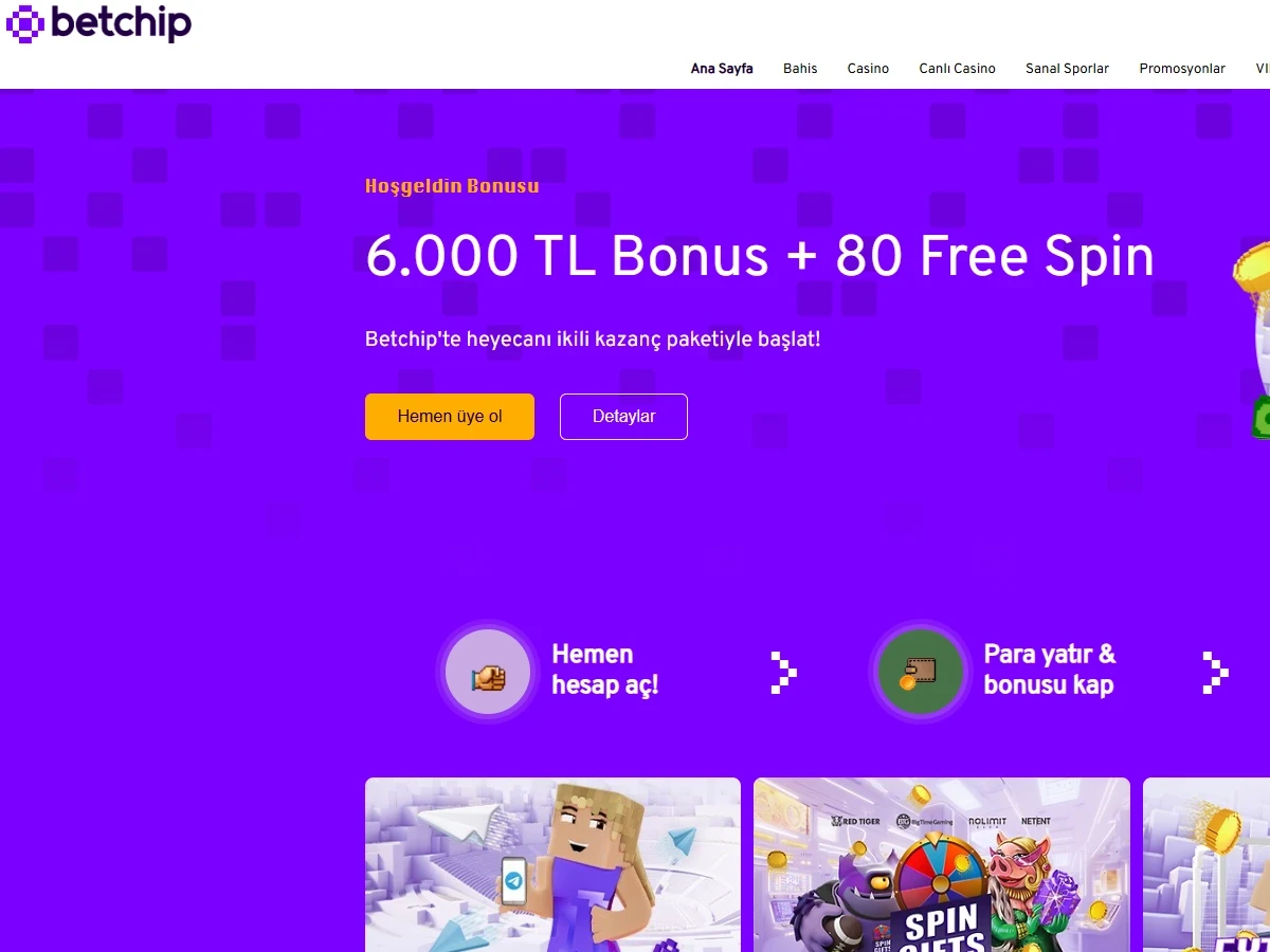 Betchip Giriş