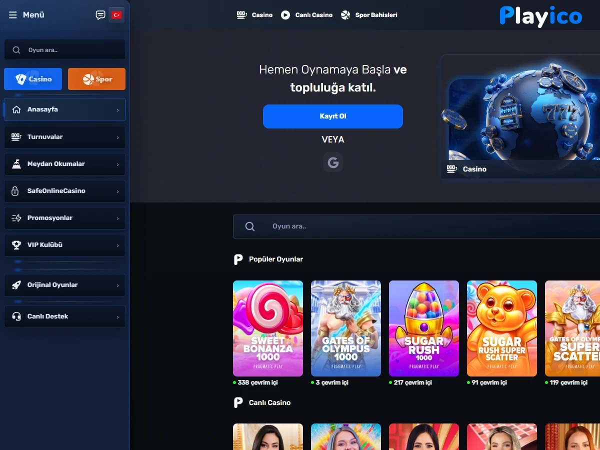 Playico Giriş