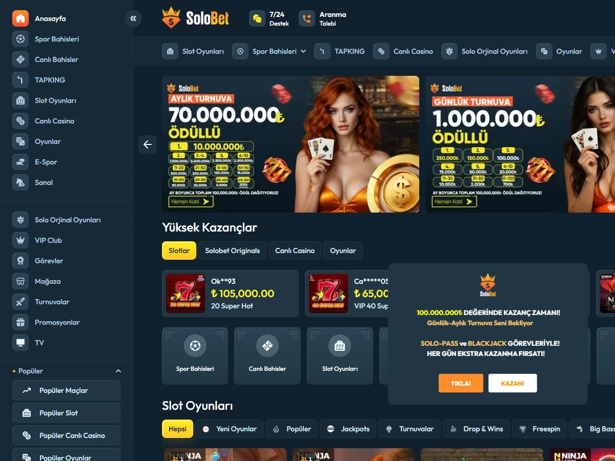 Solobet Giriş