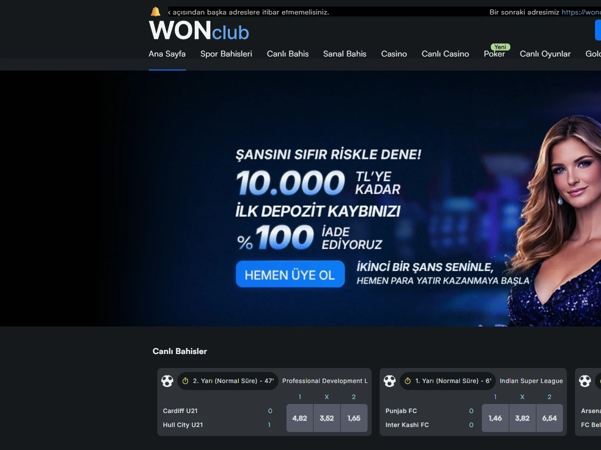 WonClub Giriş