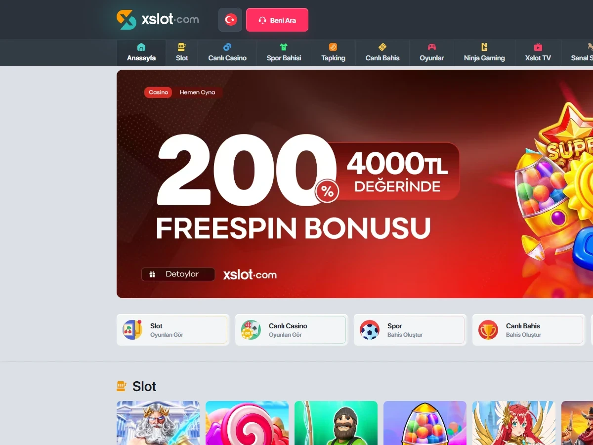 Xslot Giriş